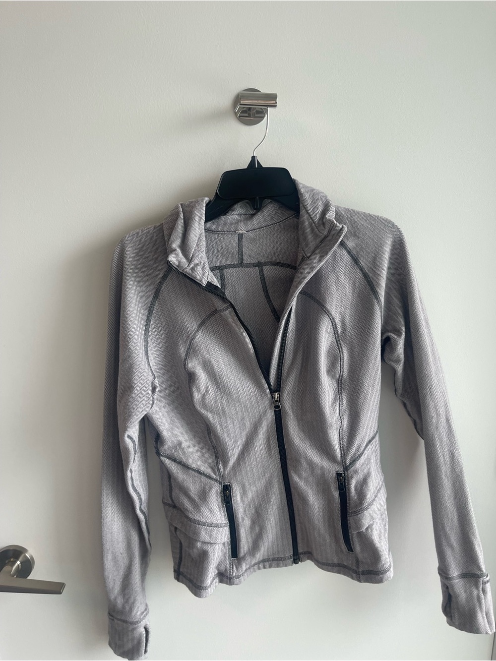 Lululemon Light Gray Women's Zip-Up Jacket